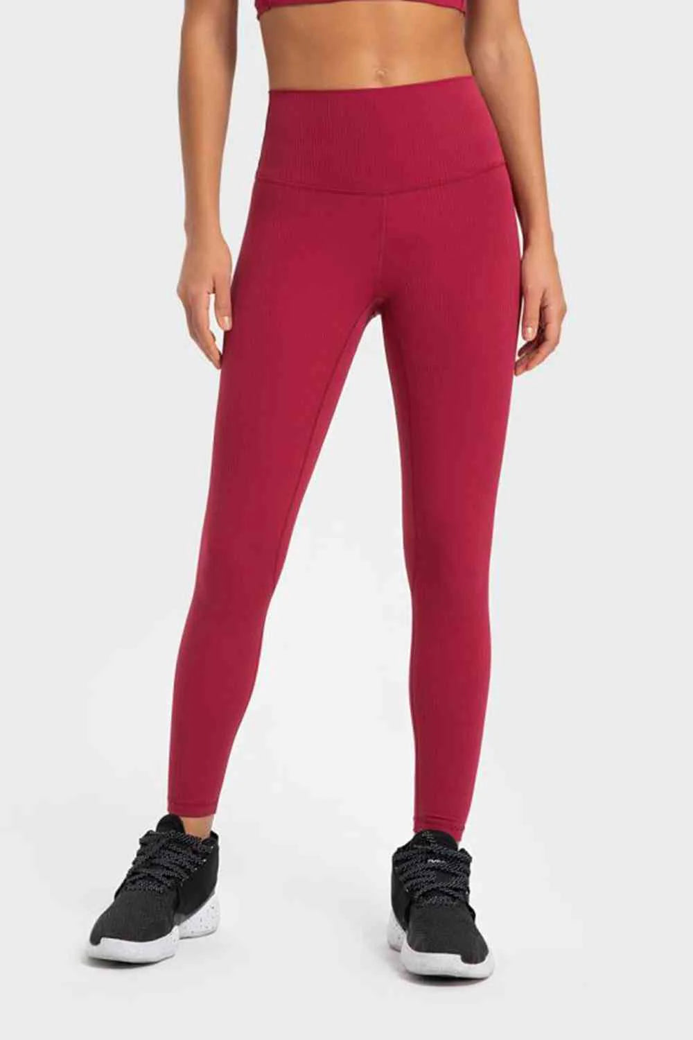 Millennia Highly Stretchy Wide Waistband Yoga Leggings