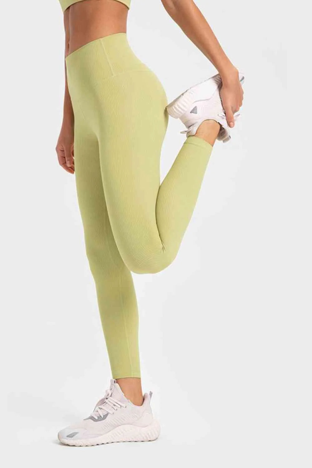 Millennia Highly Stretchy Wide Waistband Yoga Leggings