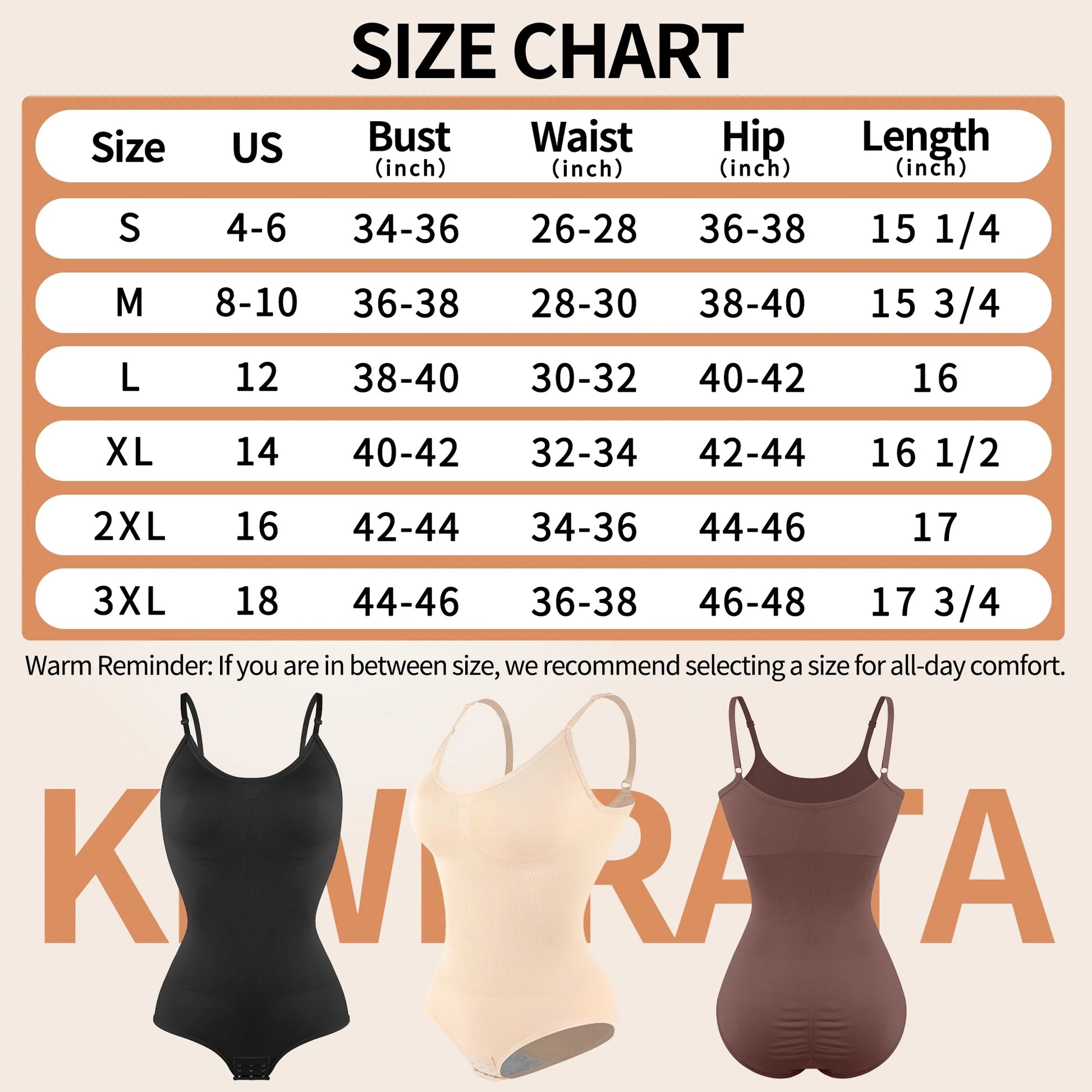 COMFREE Shapewear for Women Tummy Control Body Shaper Seamless Sculpting Snatched Waist Body Suit