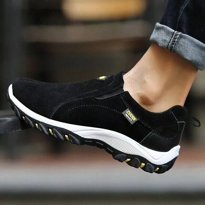 Men'S Loafer Slip on Athletic Shoes Casual Walking Sneakers Outdoor Sports