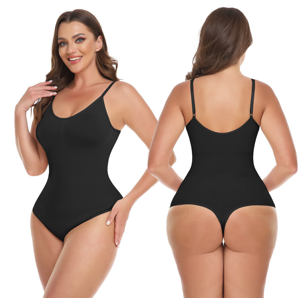 Women Seamless Shapewear Bodysuit Tummy Control Body Shaper Slimming Shapewear