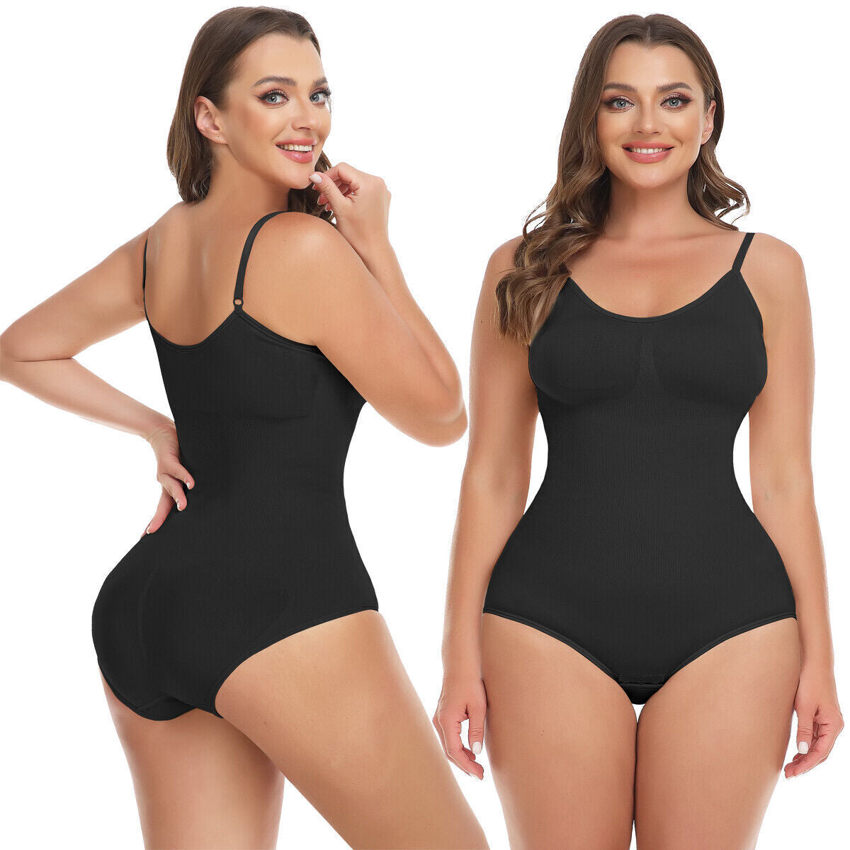 Women Seamless Shapewear Bodysuit Tummy Control Body Shaper Slimming Shapewear