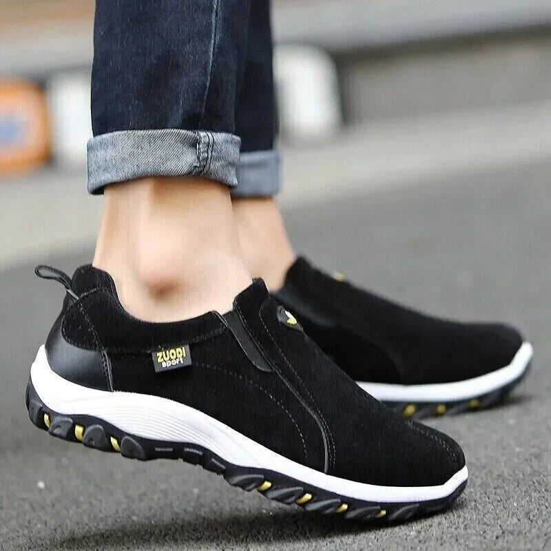 Men'S Loafer Slip on Athletic Shoes Casual Walking Sneakers Outdoor Sports